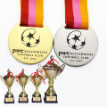 Troféus e medalhas esportivas do prêmio de liga de zinco de zinco personalizado barato da China